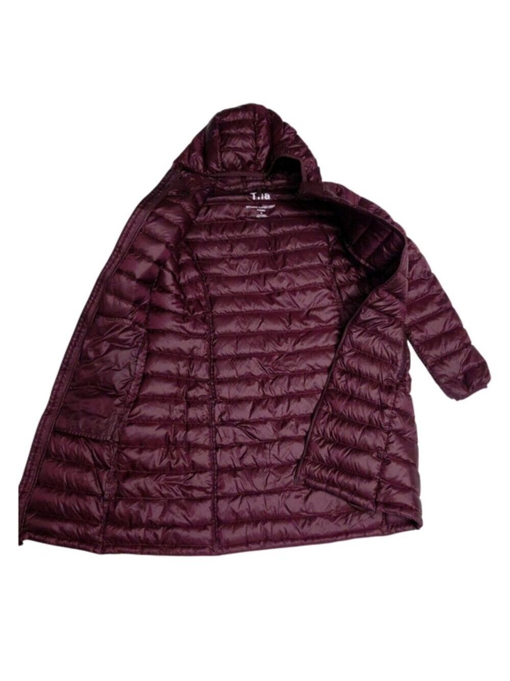 Aritzia Tna Botanie Super Light Packable Down Puffer Coat M - Picture 3 of 13
